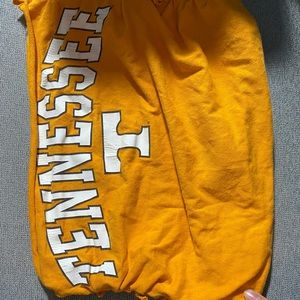 Tennessee vols tube top with tied sides